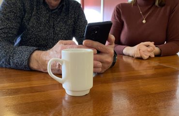 Koffie en digitale hulp in WOC de Aanleg