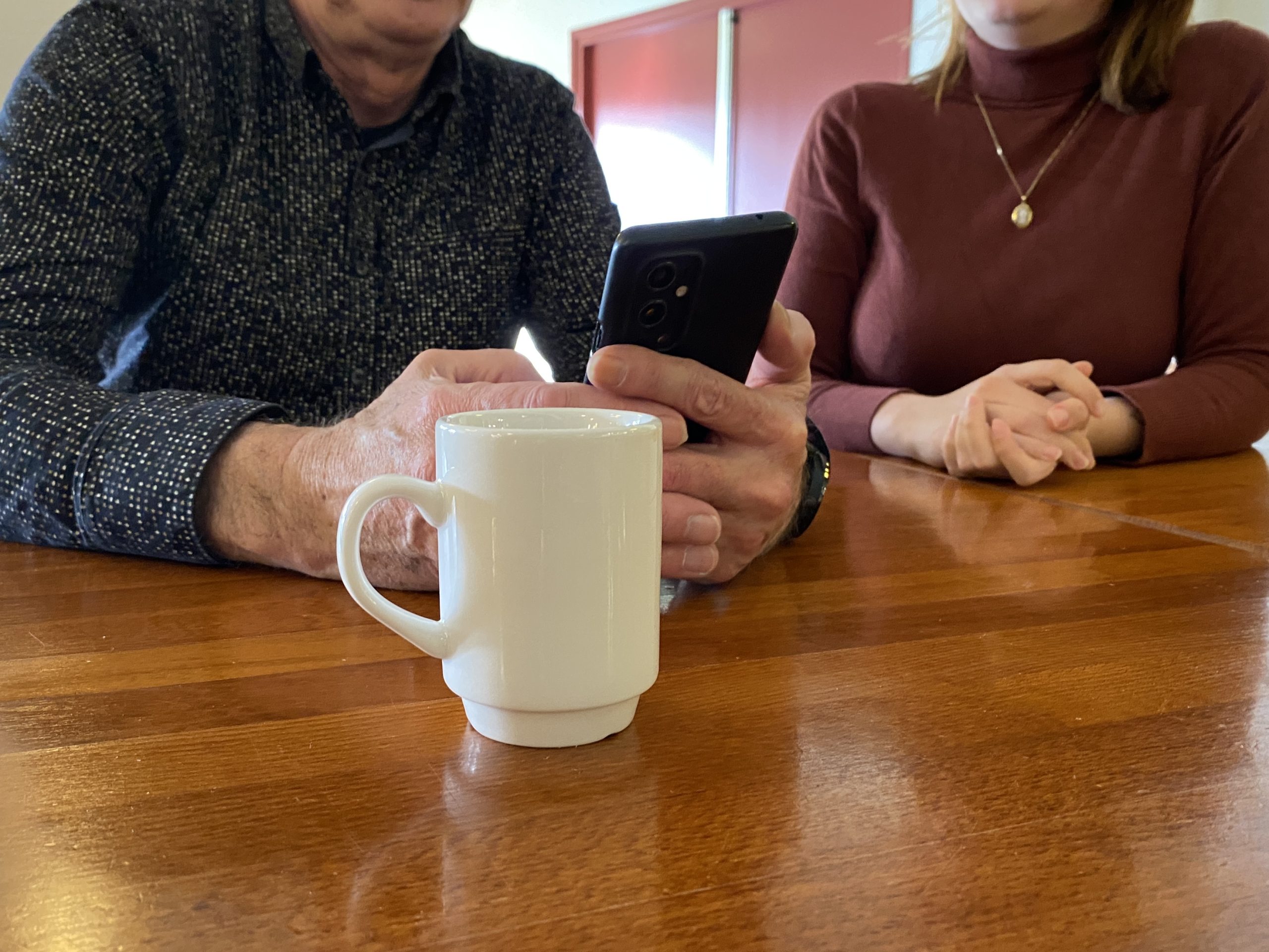 Koffie en digitale hulp in WOC de Aanleg